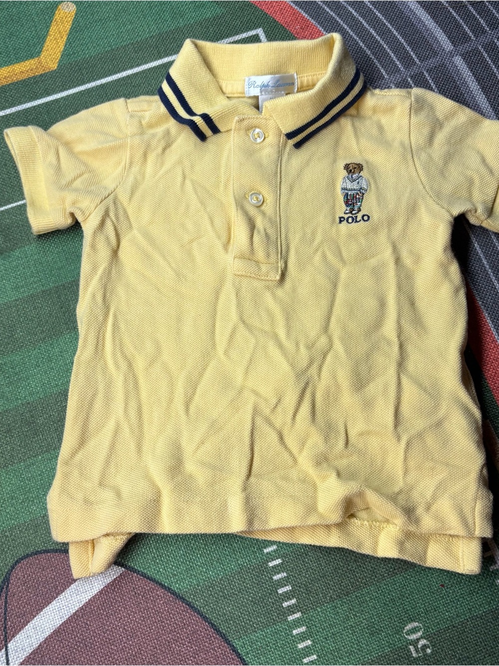 Ralph Lauren Polo Bear Baby Kids Polo Shirt 9 months